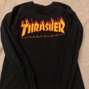 Long Steve women’s thrasher shirt